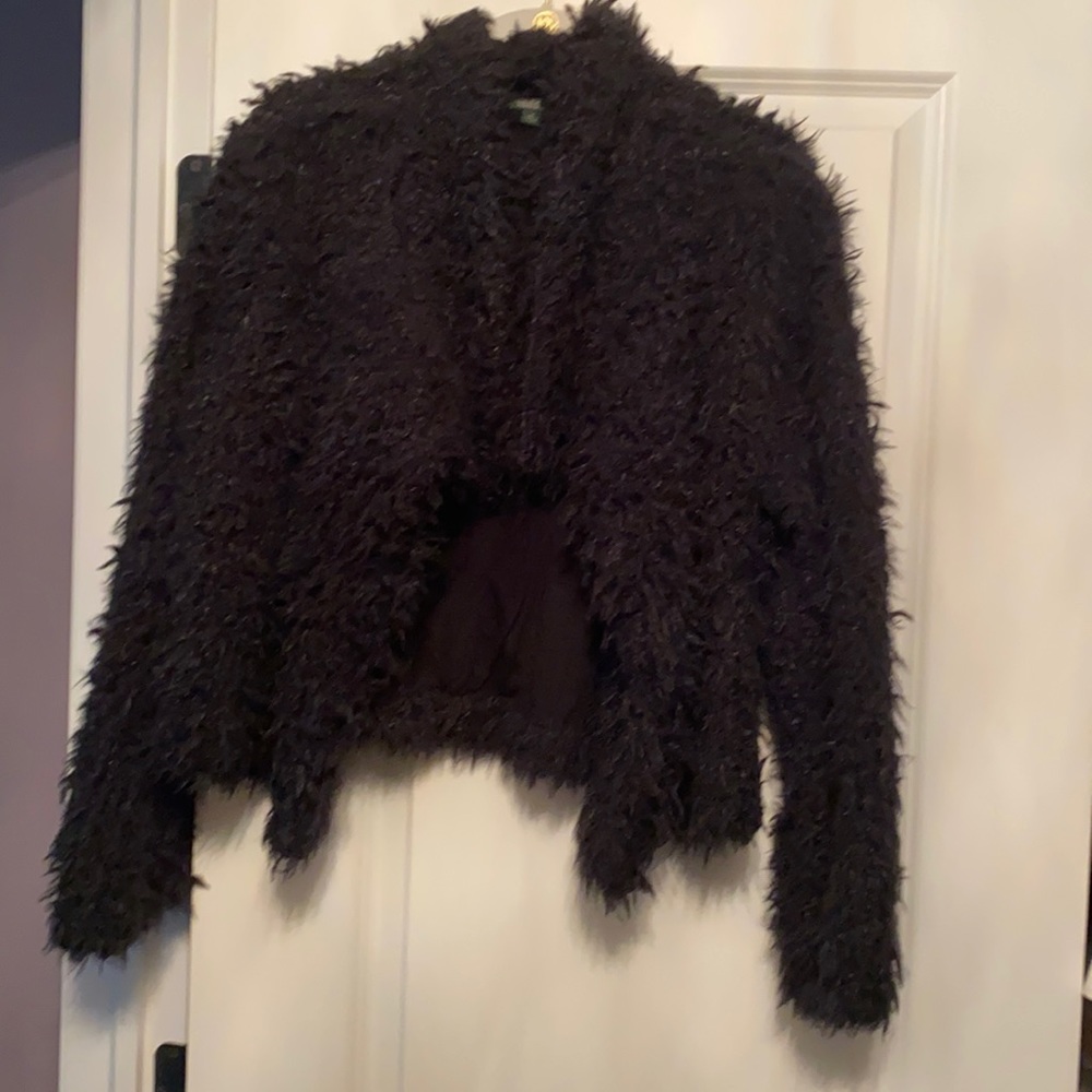 Wild fable medium fluffy sweater/ coat
